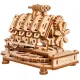 3D puinen palapeli, V8 Moottori, 200 osaa, woodencity, WR316