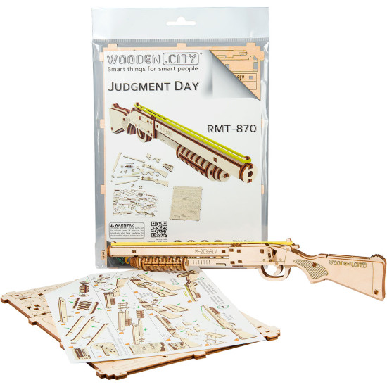 3D koka puzle, Pastardiena, 42 gab, woodencity, RMT-870