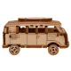 3D puinen palapeli, Auto, Retroajelu 1, 56 osaa, woodencity, MB-001