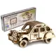 3D koka puzle, mašīna, Rallija Mašīna 2, 104 gab, woodencity, MB-002