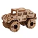 3D koka puzle, mašīna, Monstru kravas auto 2, 65 gab, woodencity, MB-003