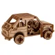 3D puidust pusle, Sõiduauto, Ralli Auto 3, 87 tükki, woodencity, MB-006