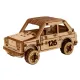 3D puidust pusle, Sõiduauto, Ralli Auto 3, 87 tükki, woodencity, MB-006