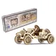 3D puinen palapeli, Auto, Retroajelu 2, 39 osaa, woodencity, MB-010