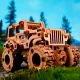 3D puinen palapeli, Auto, Hirviörekka 1, 69 osaa, woodencity, MB-012