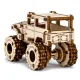 3D koka puzle, mašīna, Monster Truck 5, 64 gab, woodencity, MB-014