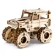 3D koka puzle, mašīna, Monster Truck 5, 64 gab, woodencity, MB-014