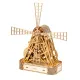 3D medinis galvosūkis, Malūnas, 222 dalių, woodencity, WR307