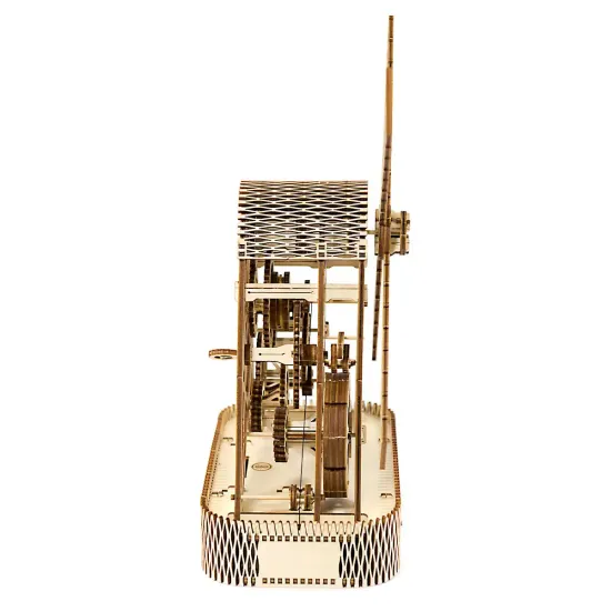 3D medinis galvosūkis, Malūnas, 222 dalių, woodencity, WR307