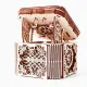3D Wooden Puzzle, Mystery Box, 176 pcs, woodencity, WR315