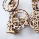 Деревянный 3D пазл, Настенные Часы в Стиле Стимпанк, 269 деталей, woodencity, WR352
