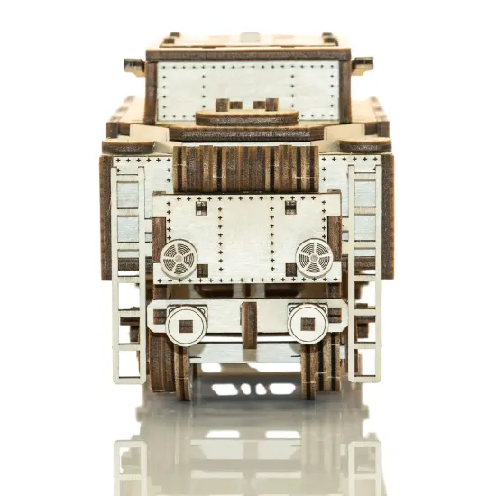 3D koka puzle, Koka Ekspresis + Tenderis ar Sliedēm, 580 gab, woodencity, WR323