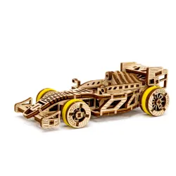 3D koka puzle, mašīna, Formula, 105 gab, woodencity, WR326