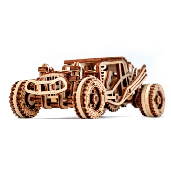 3D koka puzle, mašīna, Bagijs, 137 gab, woodencity, WR336