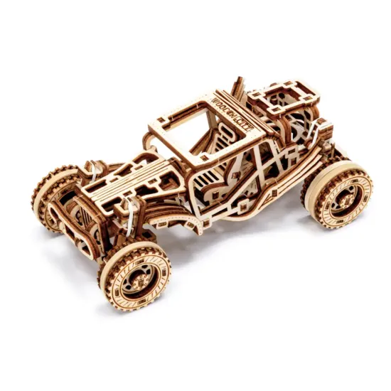 3D koka puzle, mašīna, Bagijs, 137 gab, woodencity, WR336