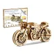 3D koka puzle, Kafejnīcas sacīkšu motocikls, 73 gab, woodencity, WR340