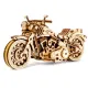 Деревянный 3D пазл, Крузер V-Twin, 168 деталей, woodencity, WR342