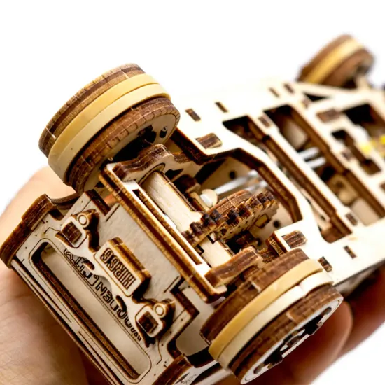 3D puinen palapeli, Auto, Kuuma sauva, 141 osaa, woodencity, WR339