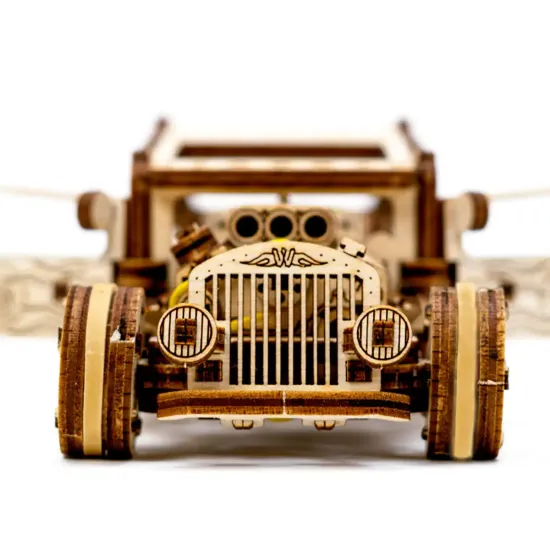 3D puinen palapeli, Auto, Kuuma sauva, 141 osaa, woodencity, WR339