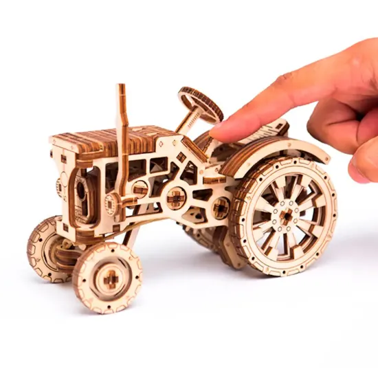 3D koka puzle, Traktors, 165 gab, woodencity, WR318