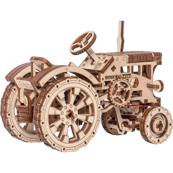 3D koka puzle, Traktors, 165 gab, woodencity, WR318