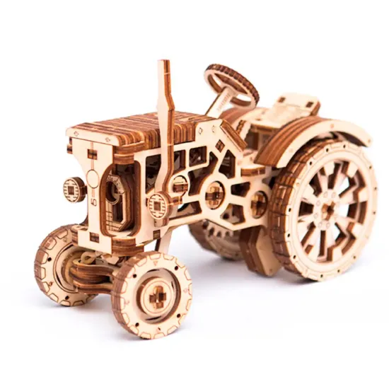 3D koka puzle, Traktors, 165 gab, woodencity, WR318