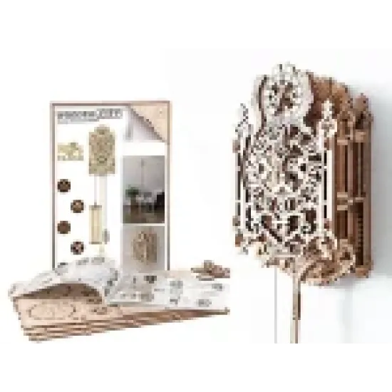 Деревянный 3D пазл, Королевские Часы, 126 деталей, woodencity, WR314