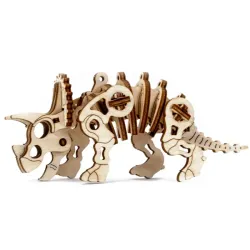 3D koka puzle, Triceratops, 40 gab, woodencity, MB-019_26615