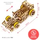 3D koka puzle, mašīna, Formula, 105 gab, woodencity, WR326