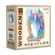 Koka puzle, Stilīgs Vienradzis, 150, woodencity, HE 0177-M