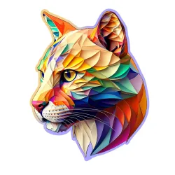 Koka puzle, Krāšņs Pumas, 150, woodencity, HE 0178-M