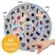 Koka puzle, Ziedu Mēness, 500, woodencity, HE 0180-XL