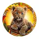 Koka puzle, Mīļais mazais Leopards, 250, woodencity, HE 0303-L