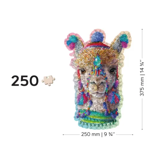 Koka puzle, Mistiskā Alpaka, 250, woodencity, HE 0093-L