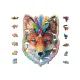 Koka puzle, Mistiskā lapsa, 250, woodencity, HE 0094-L