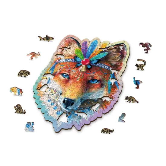 Koka puzle, Mistiskā lapsa, 250, woodencity, HE 0094-L