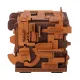 3D puidust pusle, Põgenemistoa puslekarp, 149 tükki, woodencity, WR354