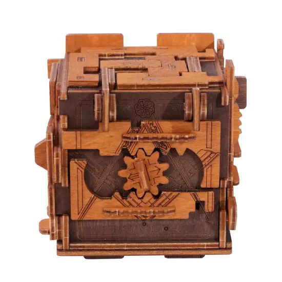 3D puidust pusle, Põgenemistoa puslekarp, 149 tükki, woodencity, WR354