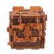 3D puidust pusle, Põgenemistoa puslekarp, 149 tükki, woodencity, WR354