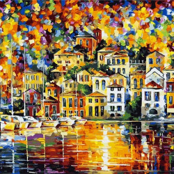 Glezna pēc numuriem, Vakara līcis, 40x50, Tapymas, GX9896