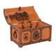 3D koka puzle, Bēgšanas istaba Dārgumu lāde, 165 gab, woodencity, WR355