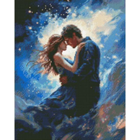 Diamond painting, Couple in love, 40x50, Oh-art, GJ6283