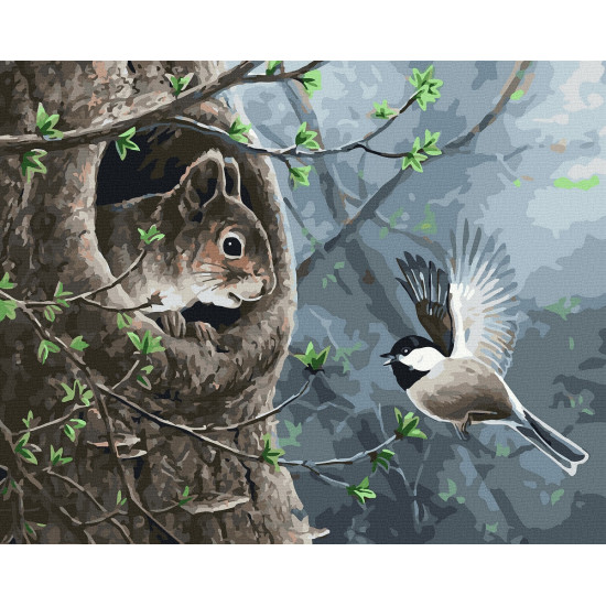 Glezna pēc numuriem, Pavasaris nāk, 40x50, Tapymas, GX37089