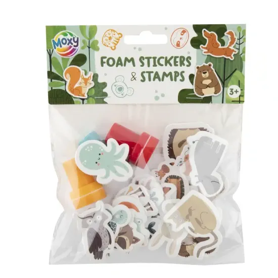Foam Stickers Stamps, Grafix, 100128