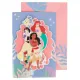 3D pop-up kartīte «Disney princeses», 22,5×15,5 cm, Grafix, 8720029088446