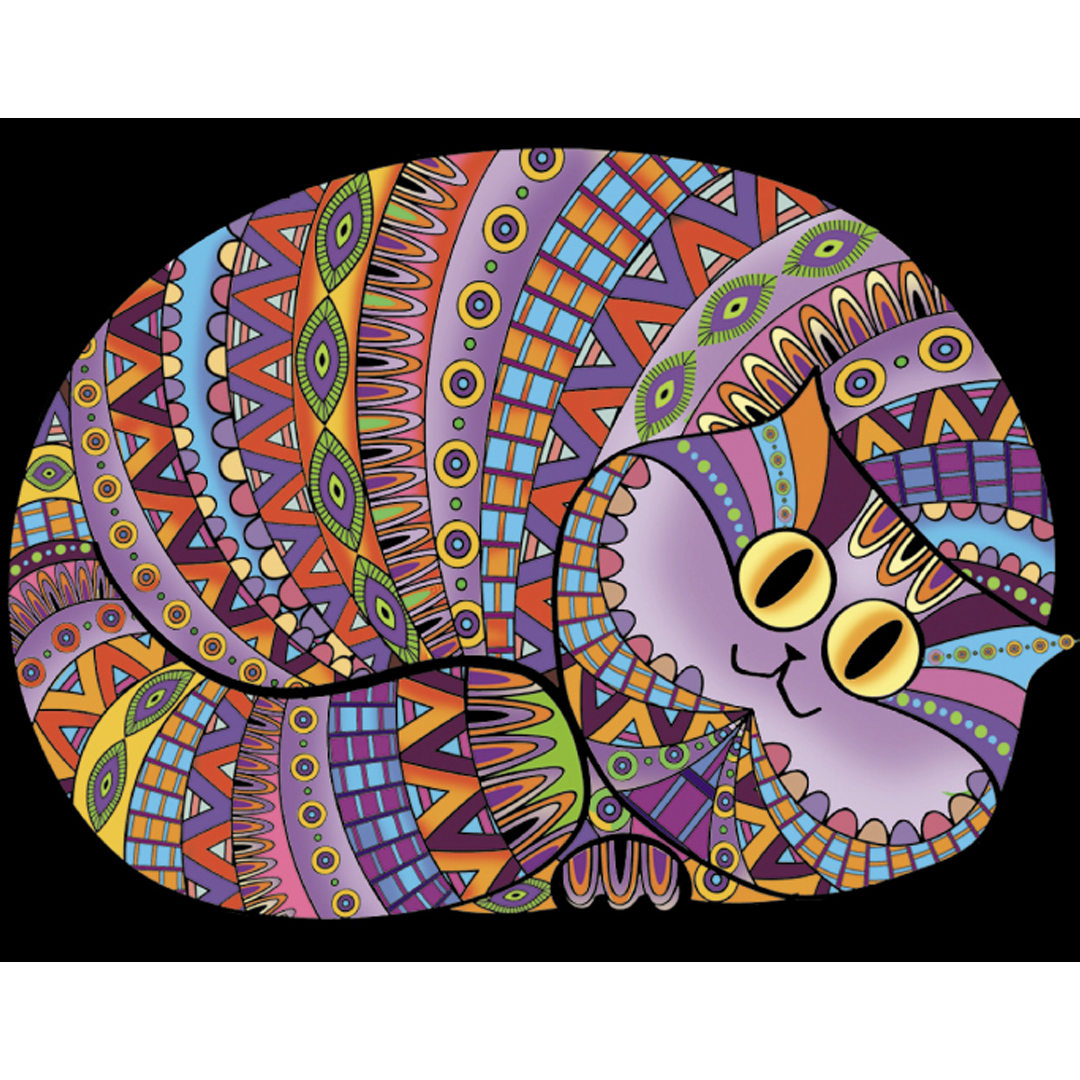 Colorvelvet, Maza bilde A4 ar flomasteriem