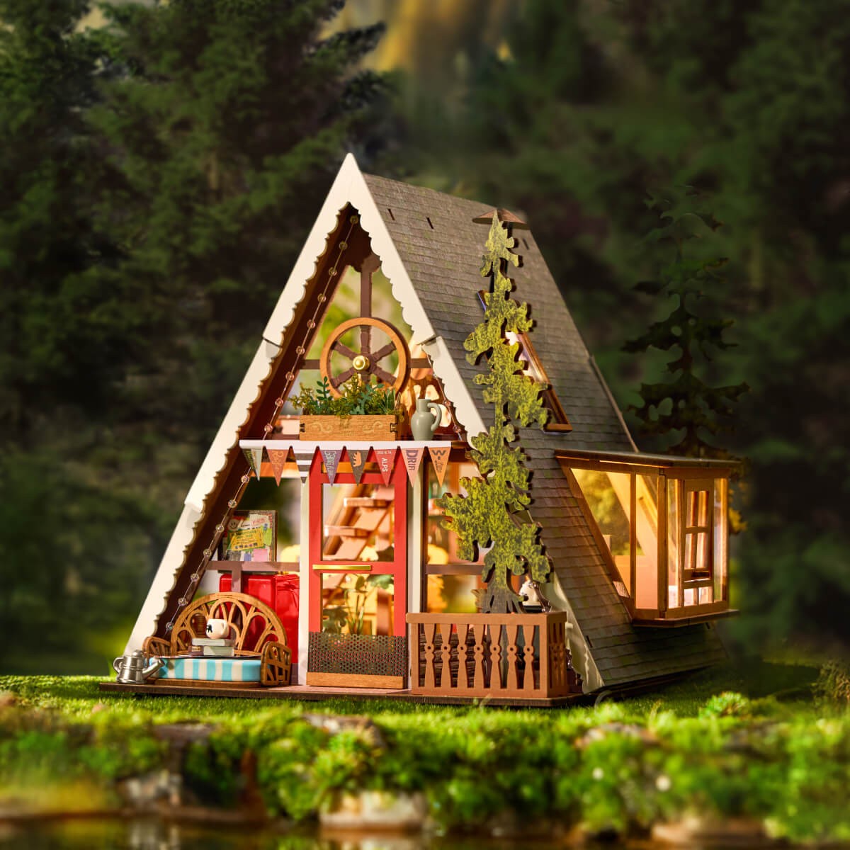 3D Miniatūra māja, A-veida māja, Rolife