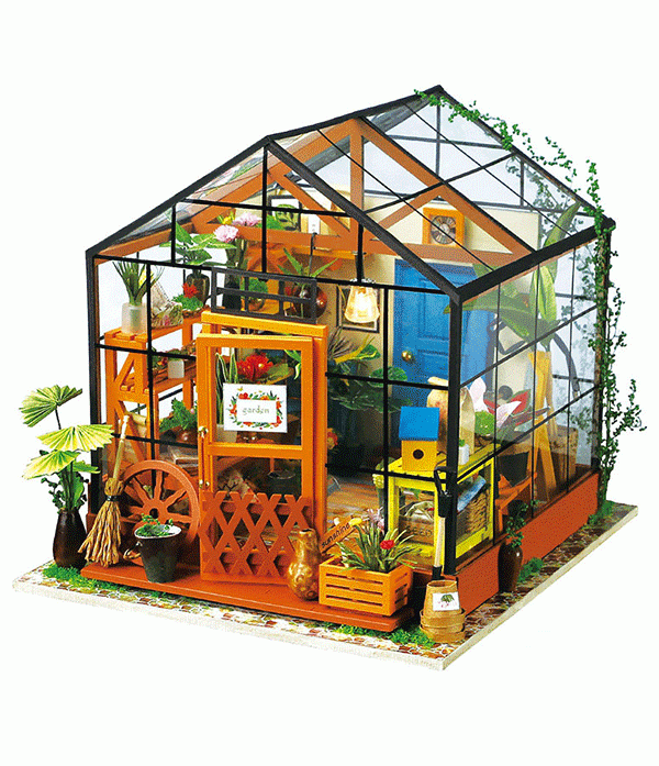 3D Miniatūra māja, Ketrīnas Ziedu Māja